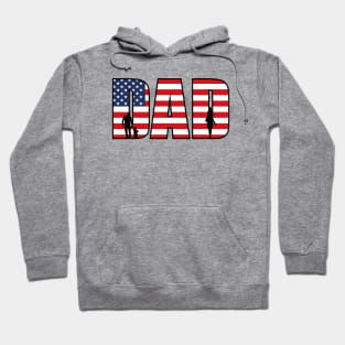 American Flag Dad Hoodie